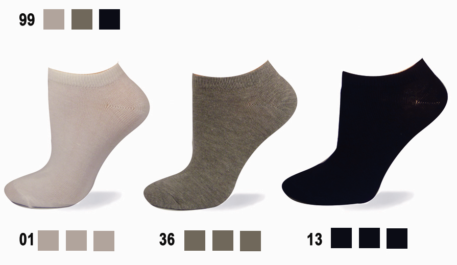 Chaussettes unies en laine mérinos Point Zero 