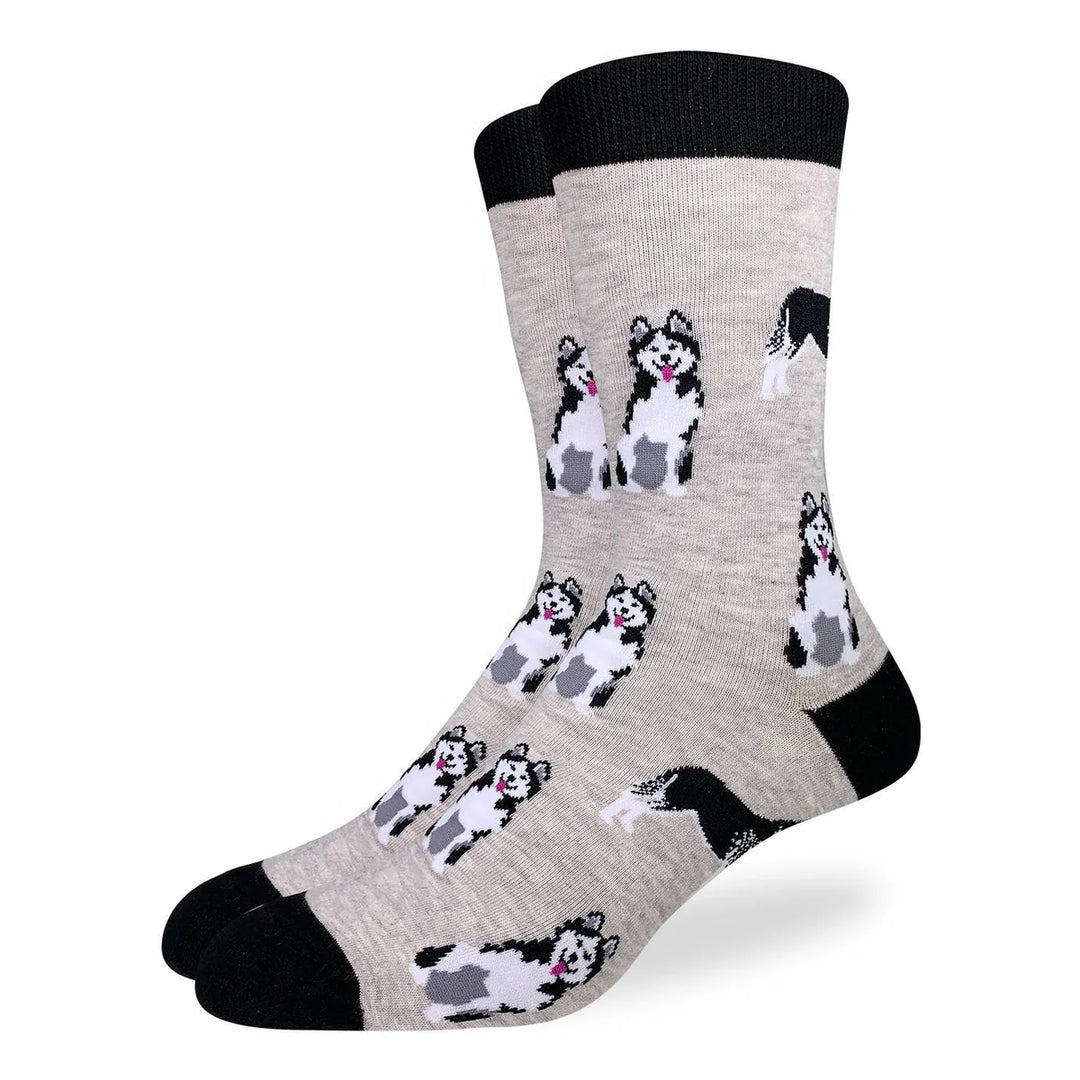 Chaussettes en coton « Husky » de Good Luck Sock