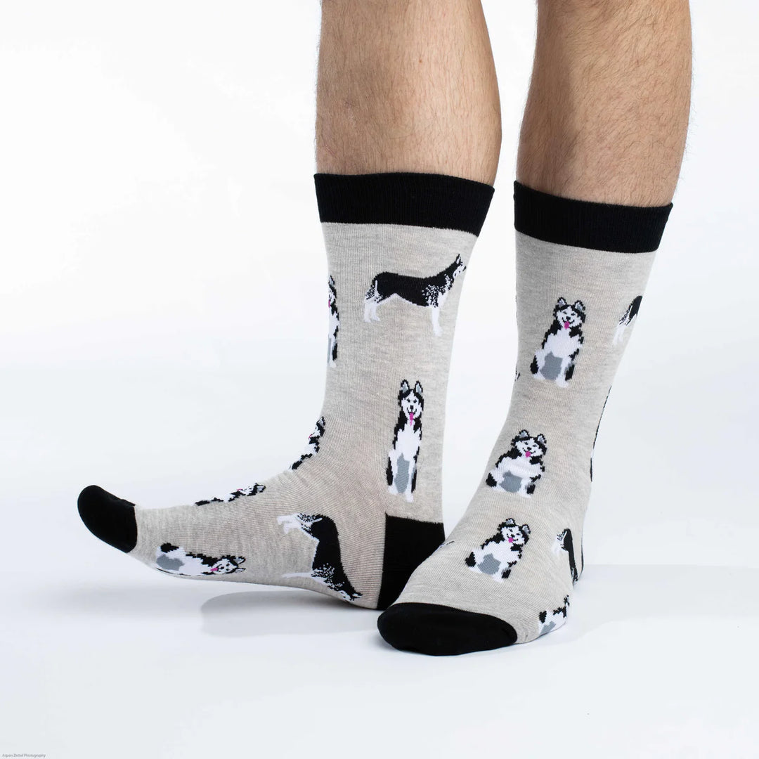 Chaussettes en coton « Husky » de Good Luck Sock