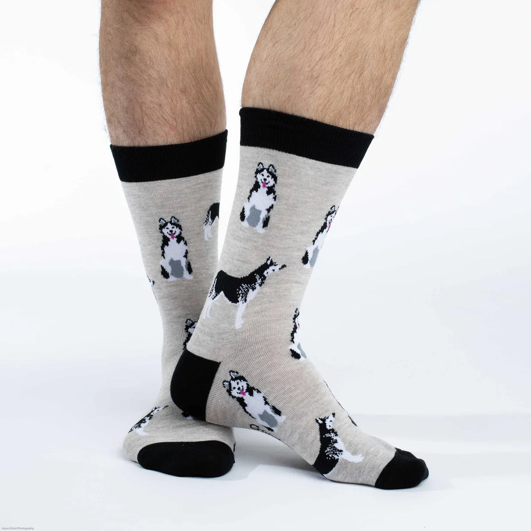 Chaussettes en coton « Husky » de Good Luck Sock