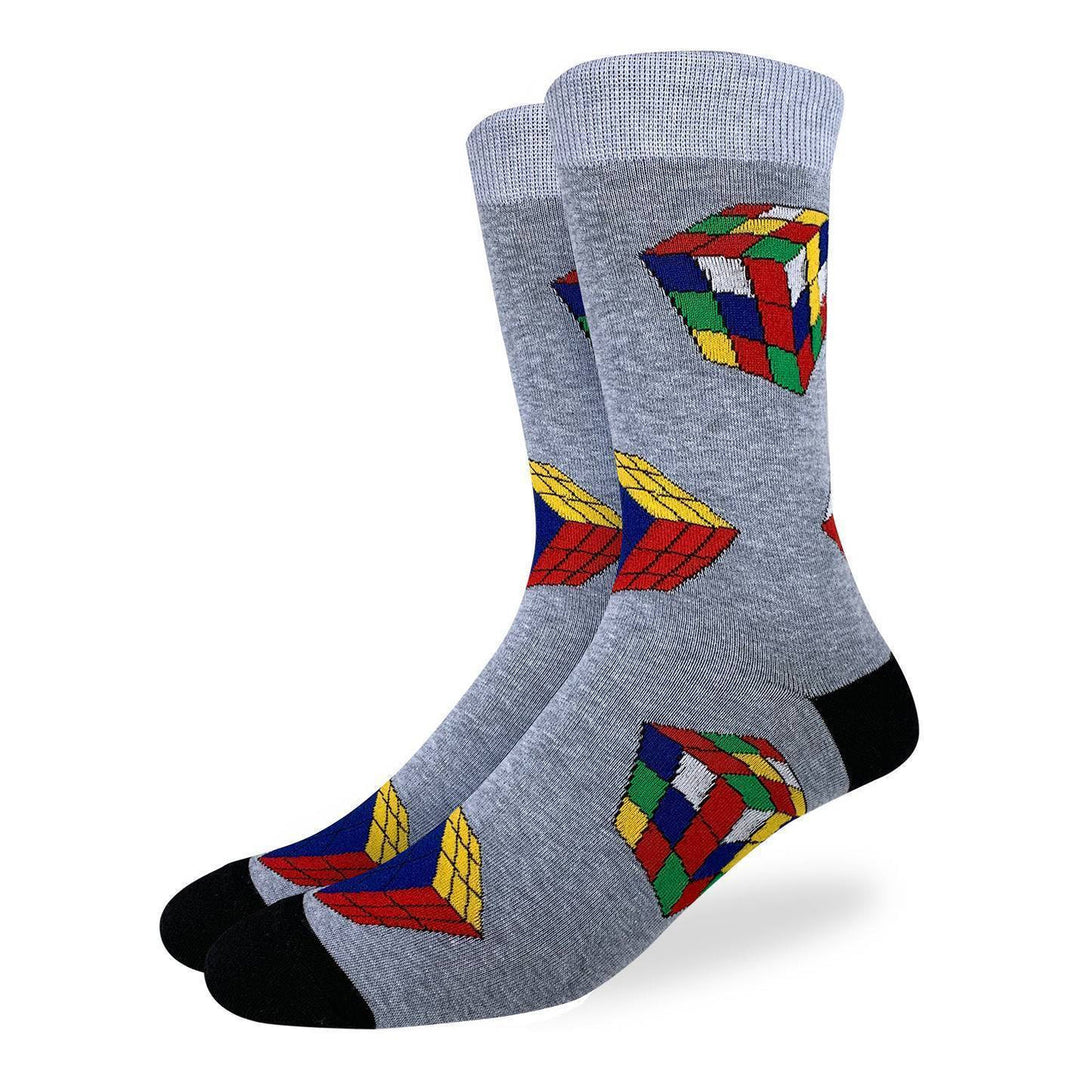 Chaussettes en coton « Rubik's Cube » par Good Luck Sock