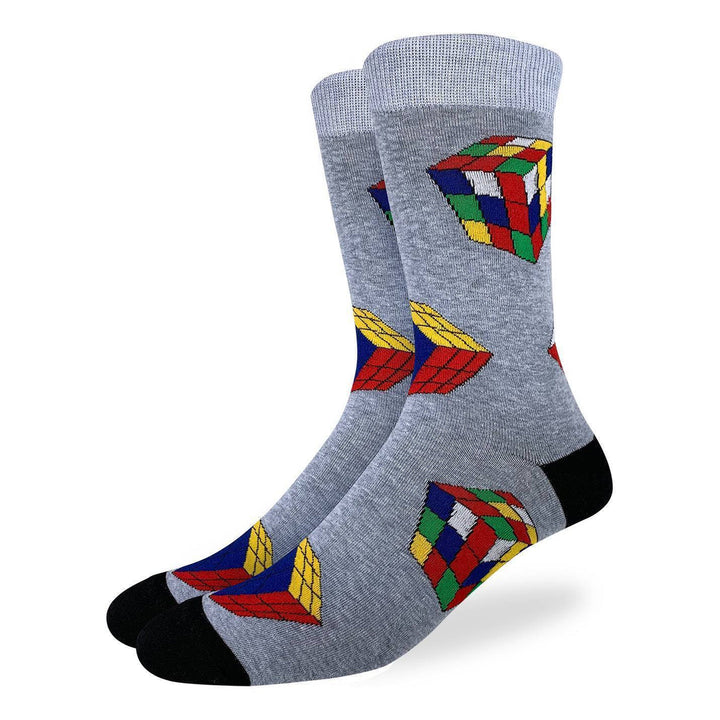 Chaussettes en coton « Rubik's Cube » par Good Luck Sock