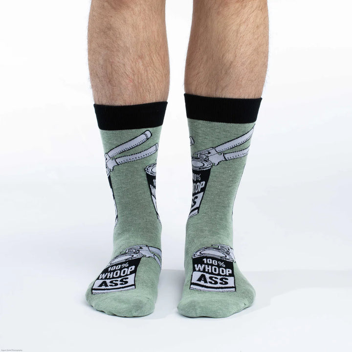 Chaussettes porte-bonheur « A Can of Whoopass » - Grandes