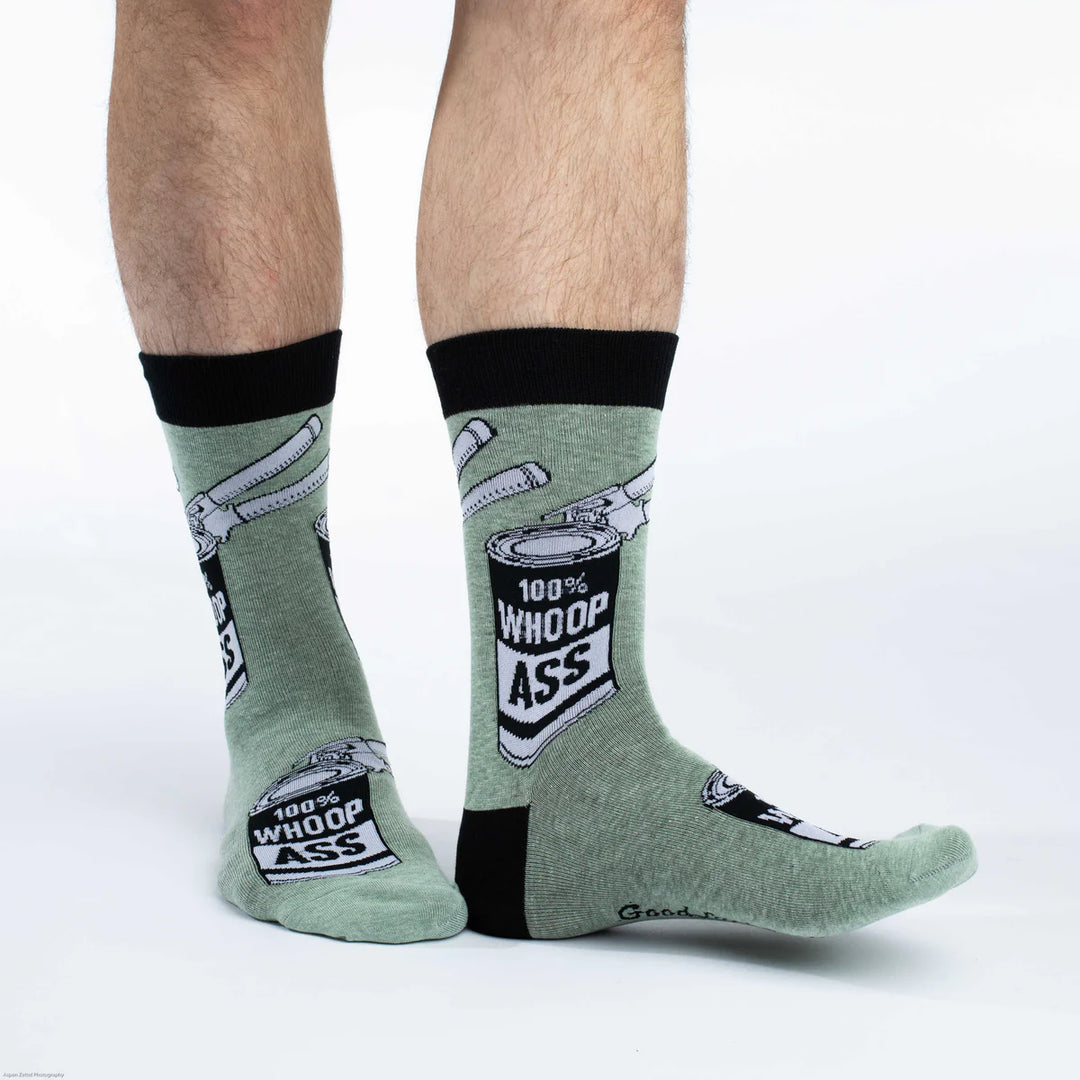 Chaussettes porte-bonheur « A Can of Whoopass » - Grandes
