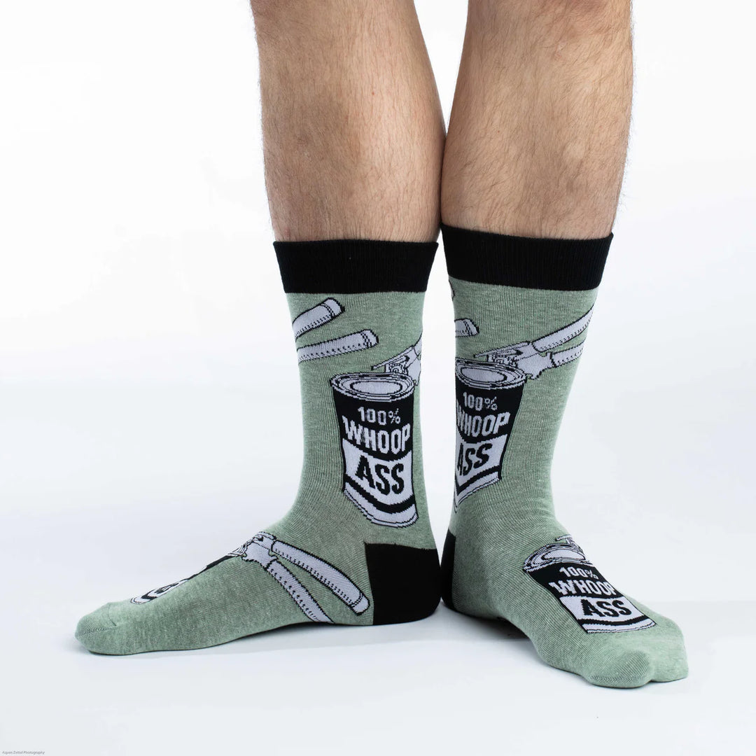 Chaussettes porte-bonheur « A Can of Whoopass » - Grandes