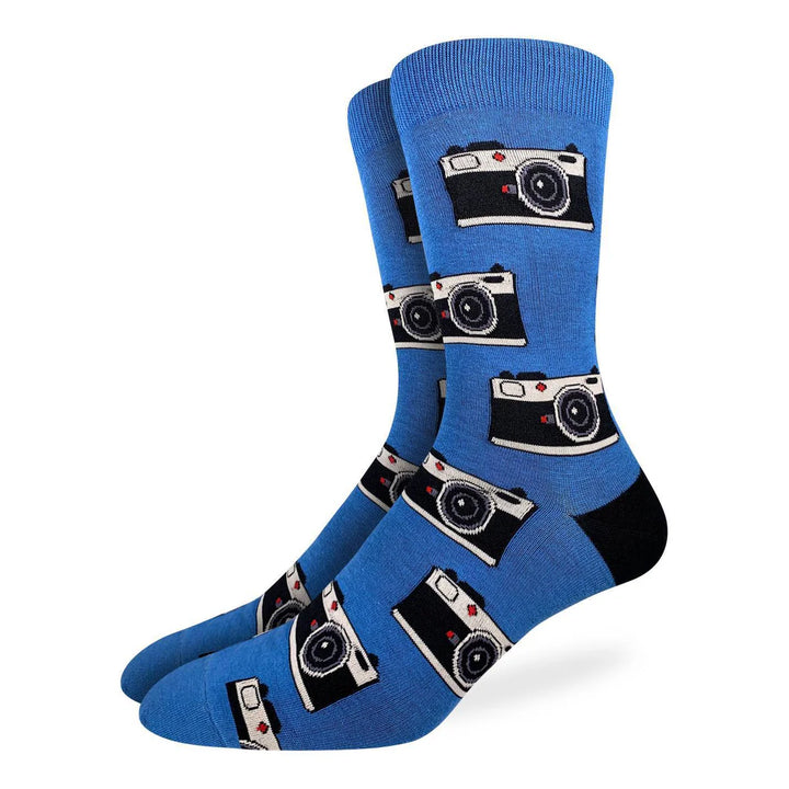 Chaussettes porte-bonheur « Cameras » - VENTE