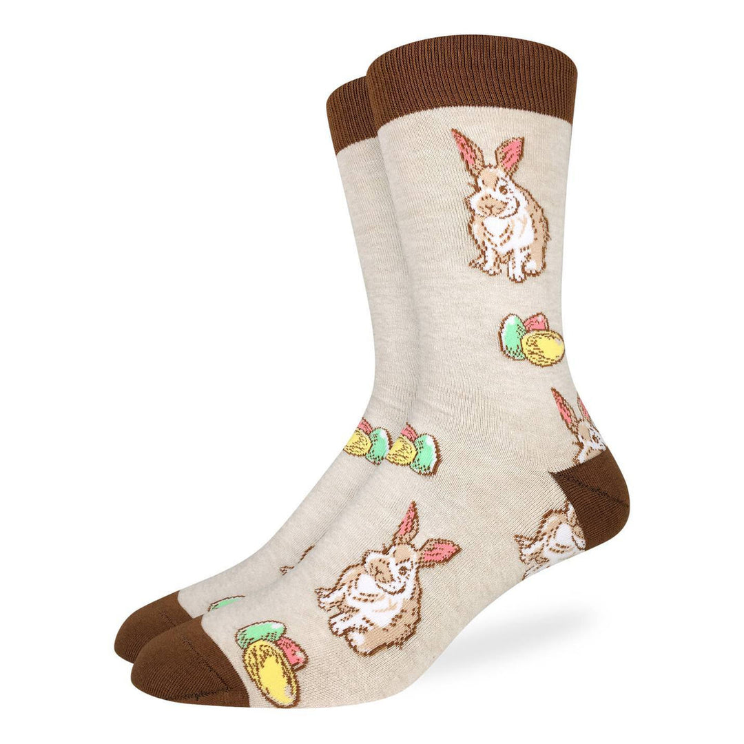 "Easter Bunny Eggs" Crew Socks by Good Luck Sock