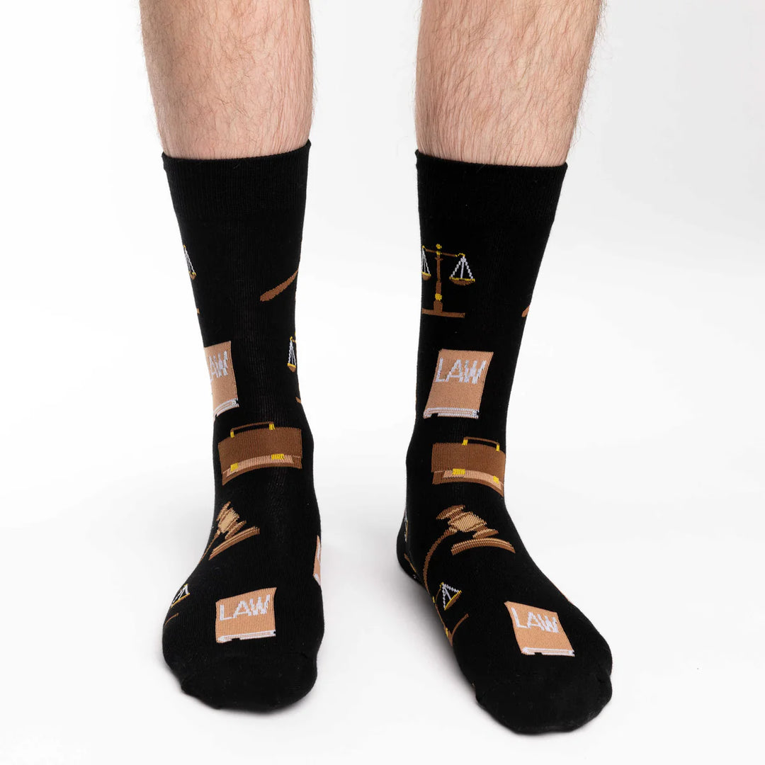 Chaussettes « Law » de Good Luck Sock 