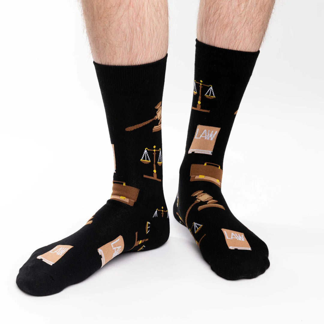 Chaussettes « Law » de Good Luck Sock 