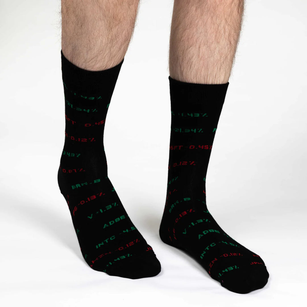 Chaussettes mi-mollet « Stocks » de Good Luck Sock - Taille L