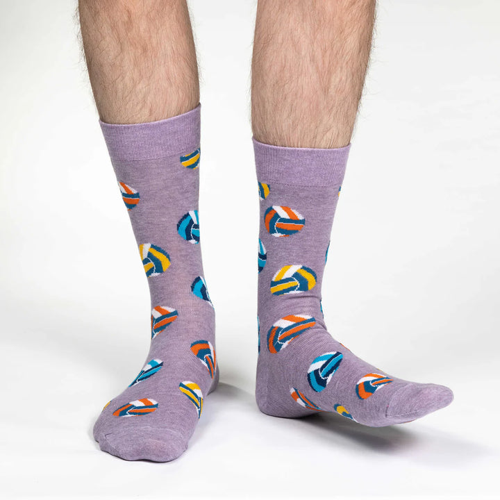 Chaussettes en coton « Volleyball » par Good Luck Sock