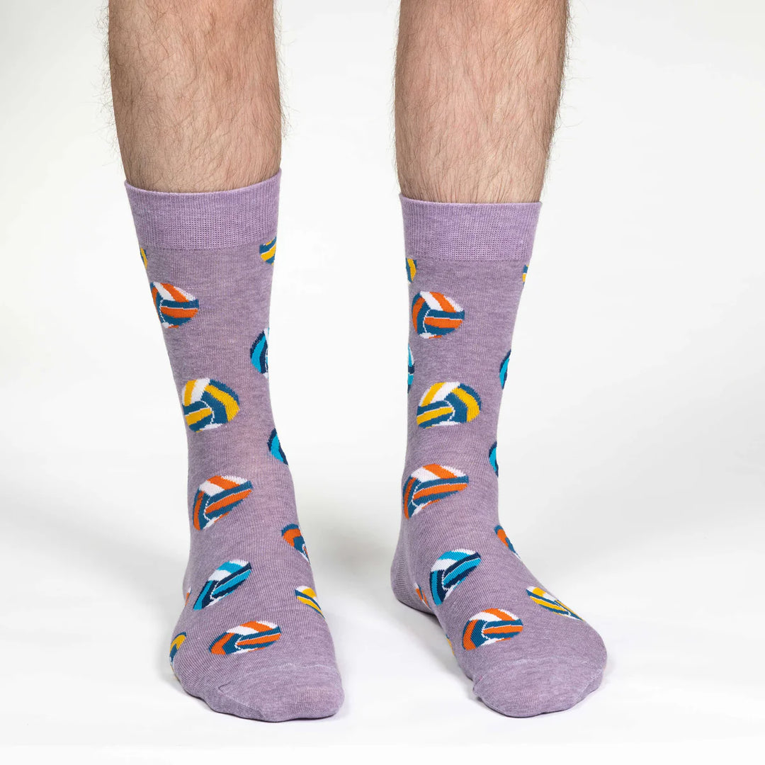 Chaussettes en coton « Volleyball » par Good Luck Sock