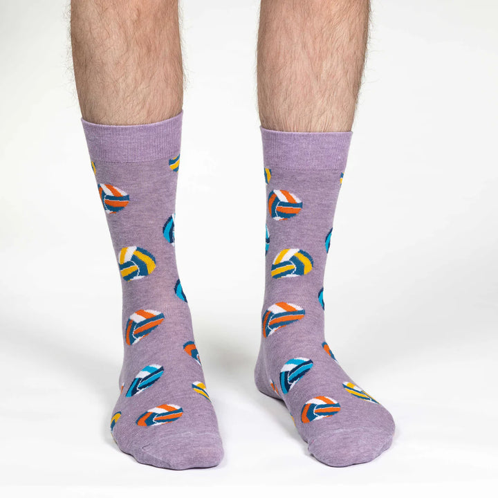 Chaussettes en coton « Volleyball » par Good Luck Sock