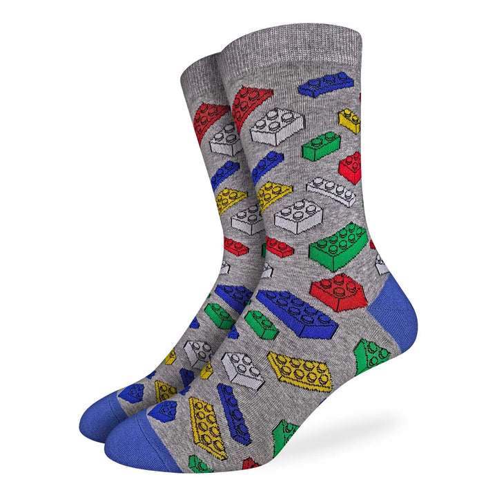 Chaussettes porte-bonheur « Building Blocks » - Taille L 