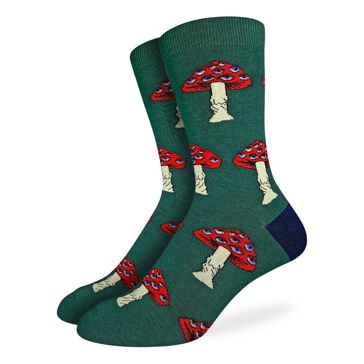 Chaussettes en coton « Champignon magique » de Good Luck Sock 