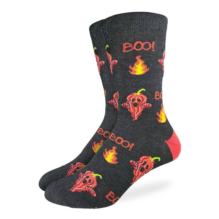 Good Luck Sock "Ghost Pepper" Crew Socks(CLEARANCE)