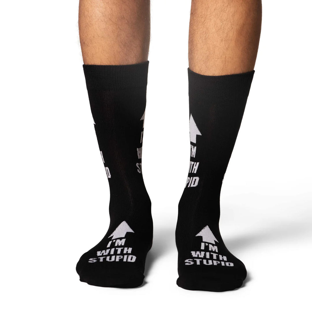 Chaussettes en coton « Drums » de Good Luck Sock 