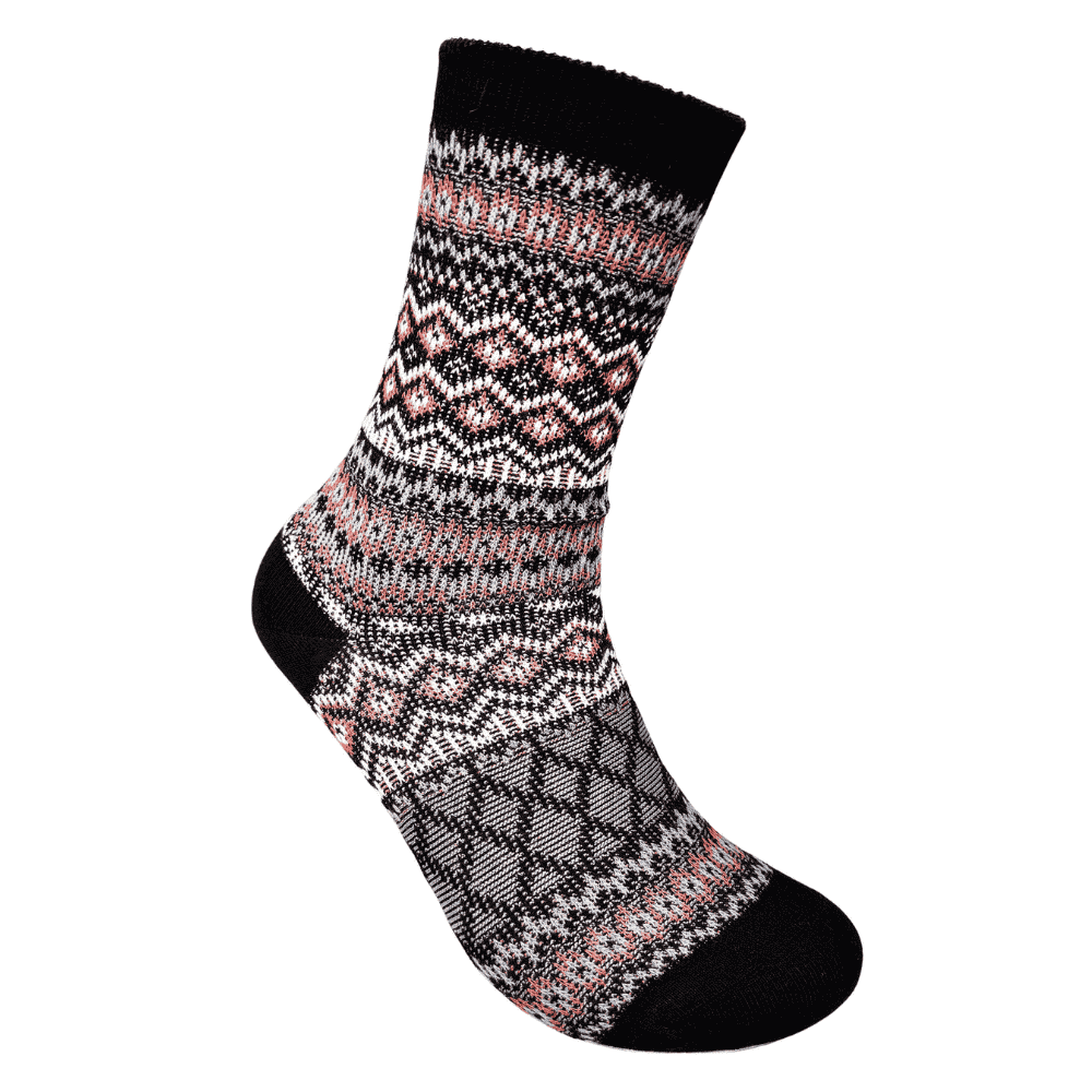 Vagden Jacquard Pattern G Cotton Casual Socks - Medium (CLEARANCE)