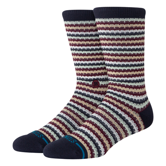 Stance "Chiclets" Waffle Knit Cotton Blend Crew Socks
