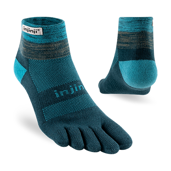 Injinji Trail Midweight Mini-Crew Ankle Socks - Unisex