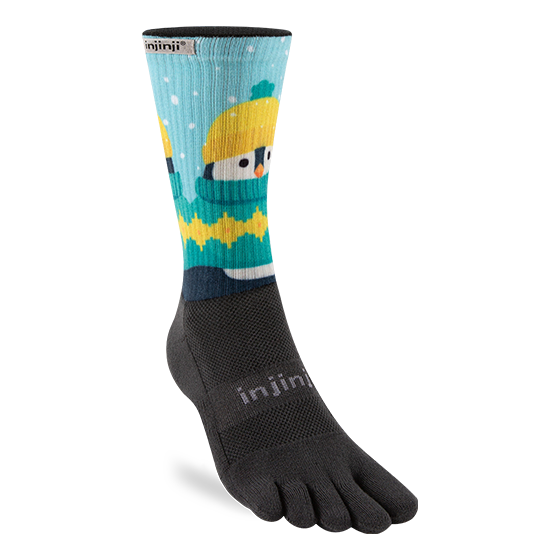 Trail Midweight Crew Socks by Injinji