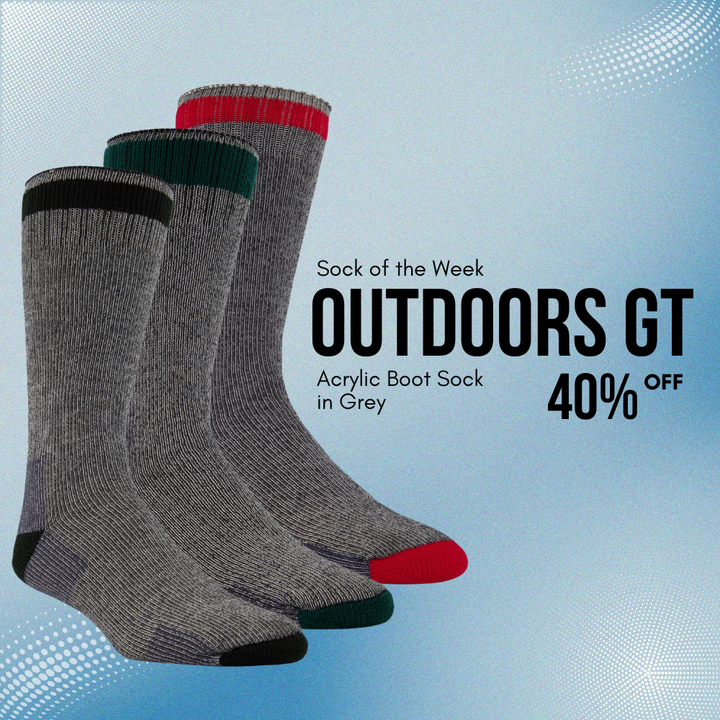 Chaussettes en acrylique pour bottes « Outdoors GT » de JB Field