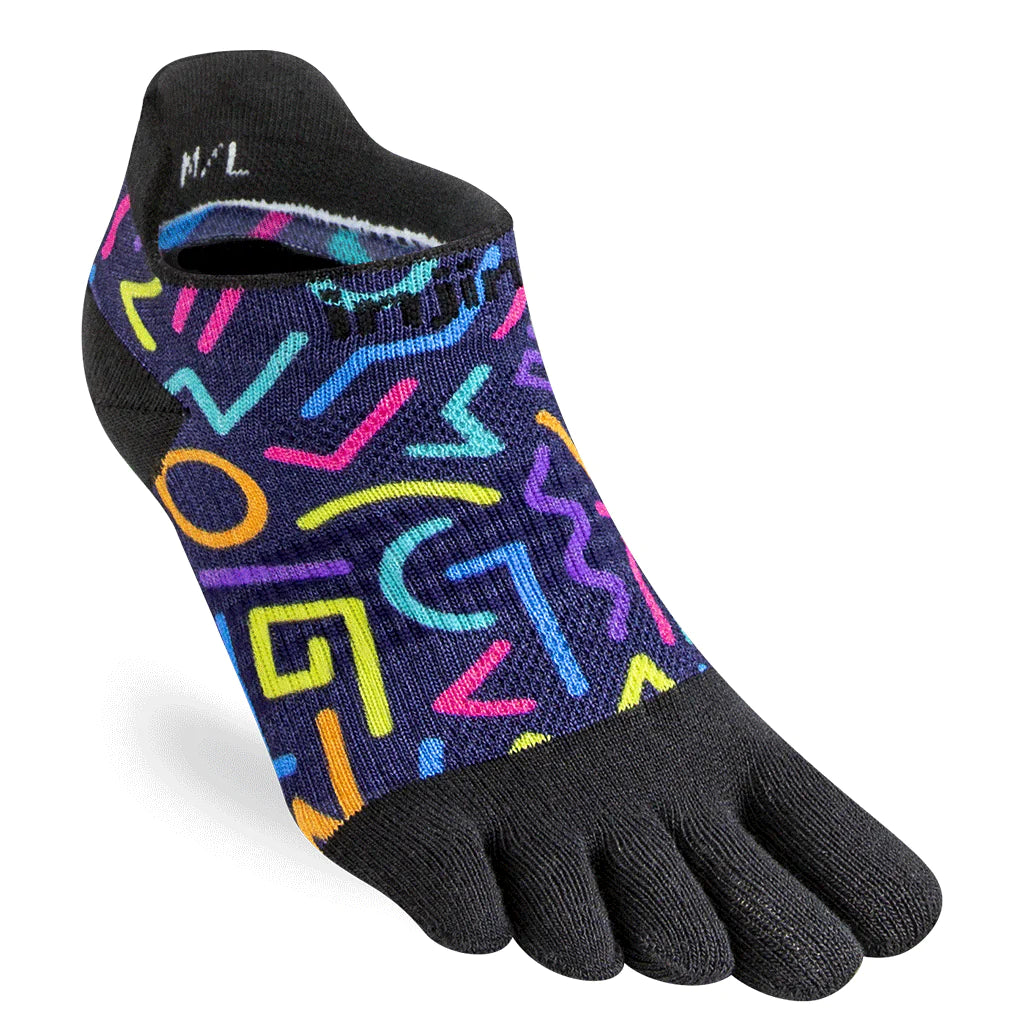 Injinji Run Lightweight No-Show Toe Socks- Unisex