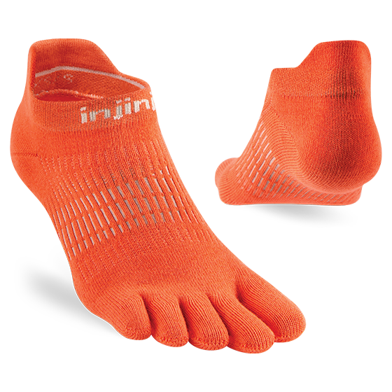 Injinji Run Lightweight No-Show Ankle Socks - Women's