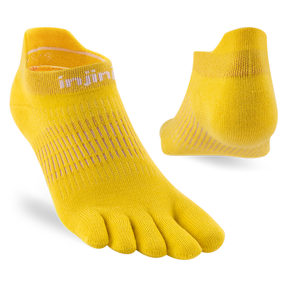 Run Lightweight No-Show Ankle Socks by Injinji - Women's