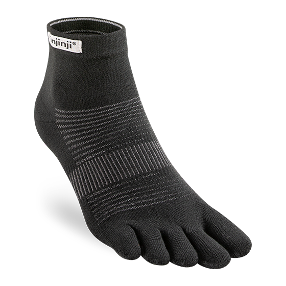 Run Original Weight Mini Crew Running Socks by Injinji