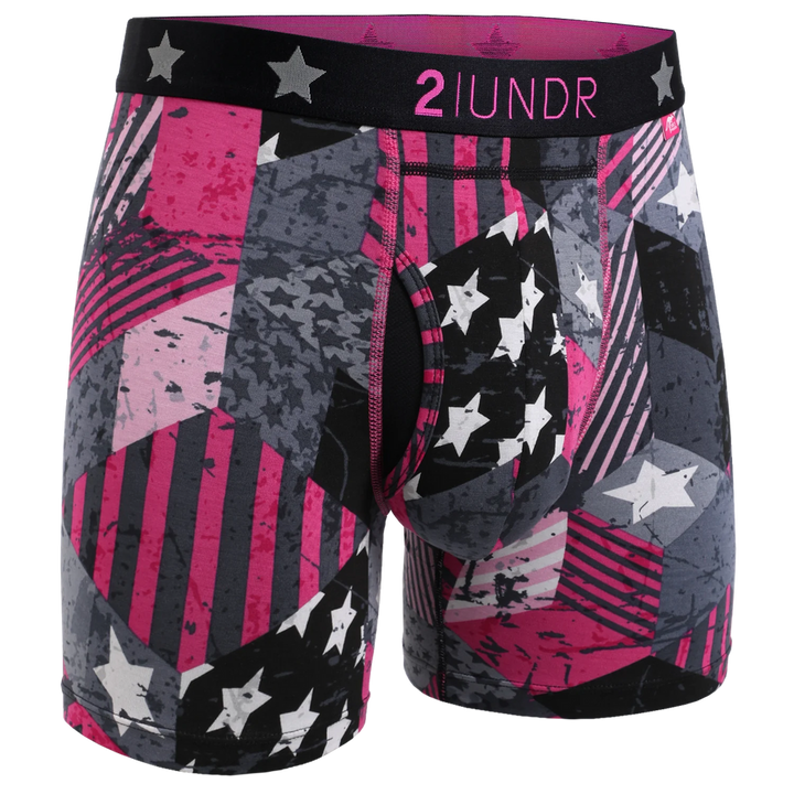 "Freedom 4" Day Shift 6" Boxer Brief by 2UNDR (CLEARANCE)