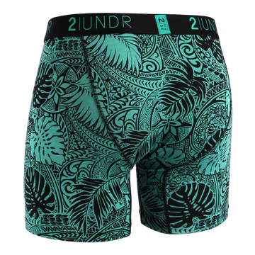 "Samoa" Swing Shift 6" Boxer Brief by 2UNDR