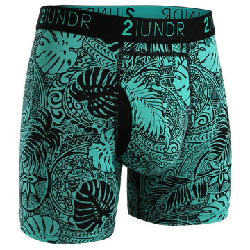 "Samoa" Swing Shift 6" Boxer Brief by 2UNDR