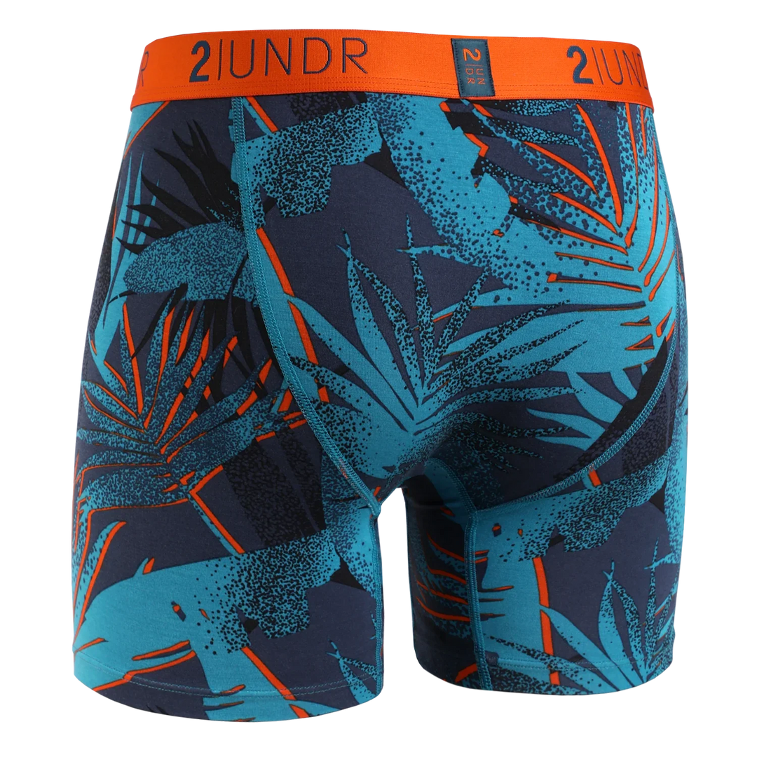 "Miami Nights" Swing Shift 6" Boxer Brief by 2UNDR - Miami Nights