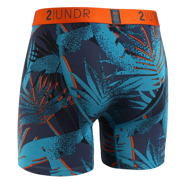 "Miami Nights" Swing Shift 6" Boxer Brief by 2UNDR - Miami Nights