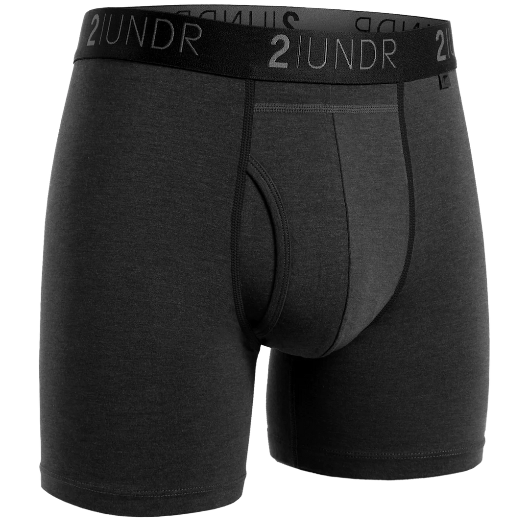 "Onyx" Swing Shift 6" Boxer Brief by 2UNDR