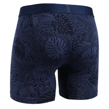 "Coastal Blue" Swing Shift 6" Boxer Brief by 2UNDR