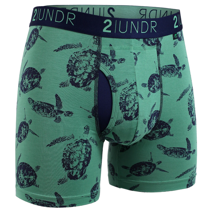 "Turtlenecks" Day Shift 6" Boxer Brief by 2UNDR