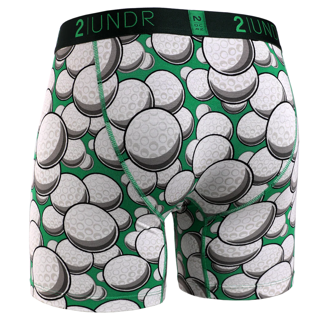 "Too Ballsy" Day Shift 6" Boxer Brief by 2UNDR