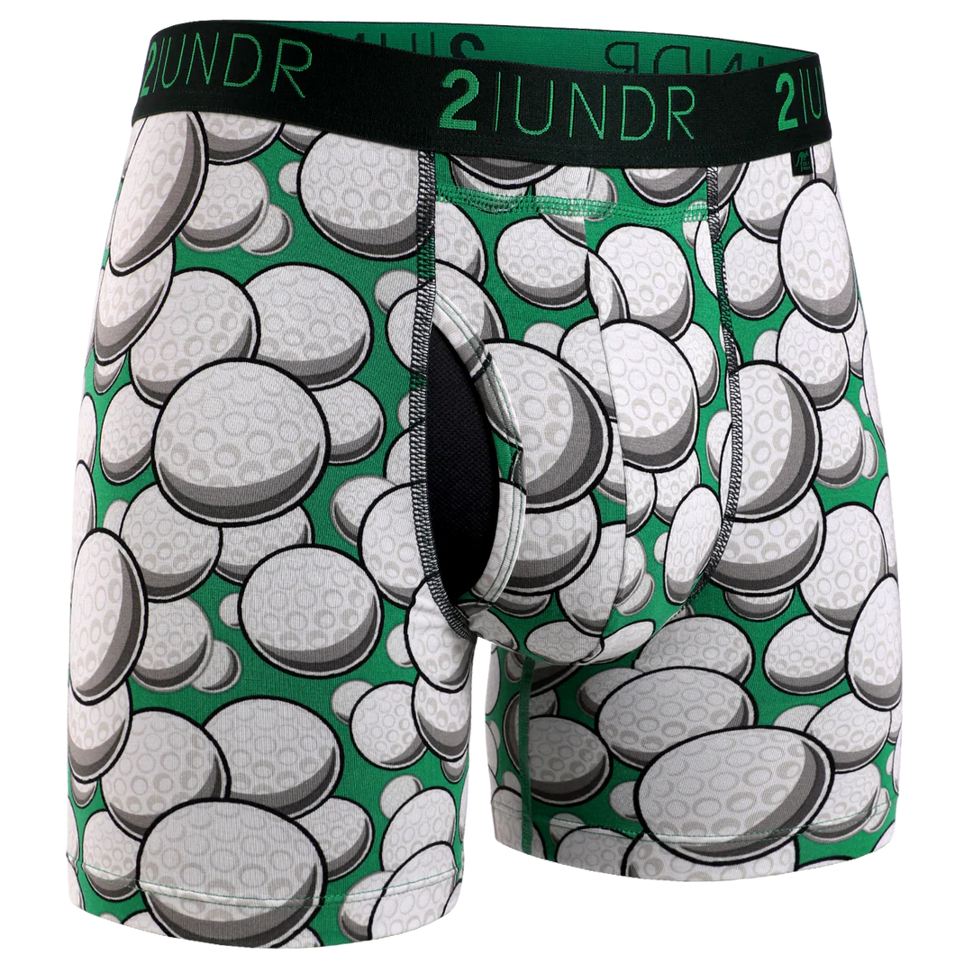 "Too Ballsy" Day Shift 6" Boxer Brief by 2UNDR