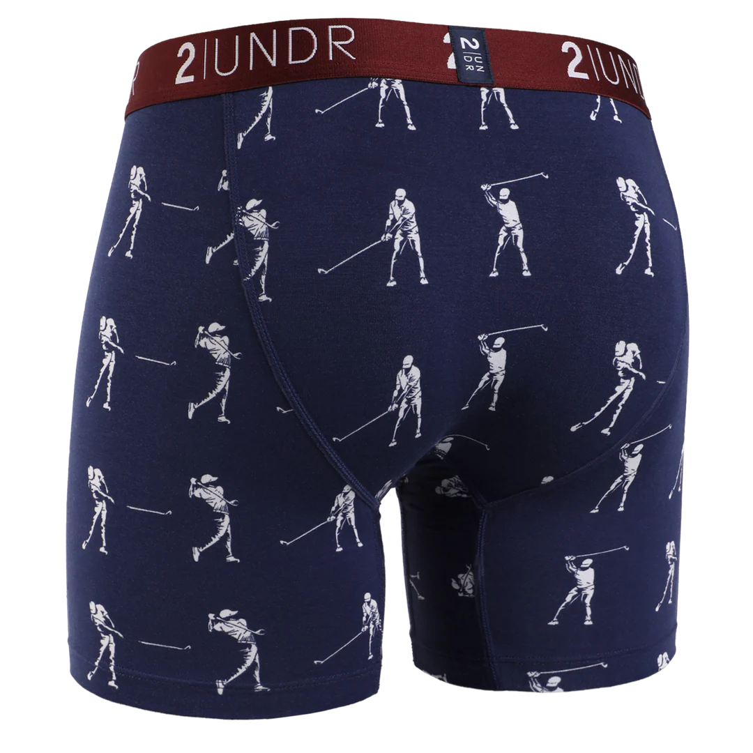 "Swingers" Day Shift 6" Boxer Brief by 2UNDR