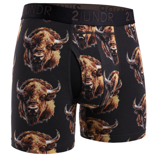 "Mike Bison" Day Shift 6" Boxer Brief by 2UNDR