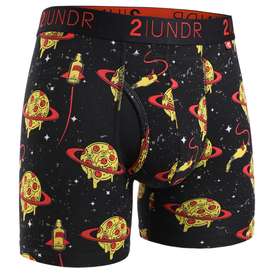 "Pizza Planet" Day Shift 6" Boxer Brief by 2UNDR