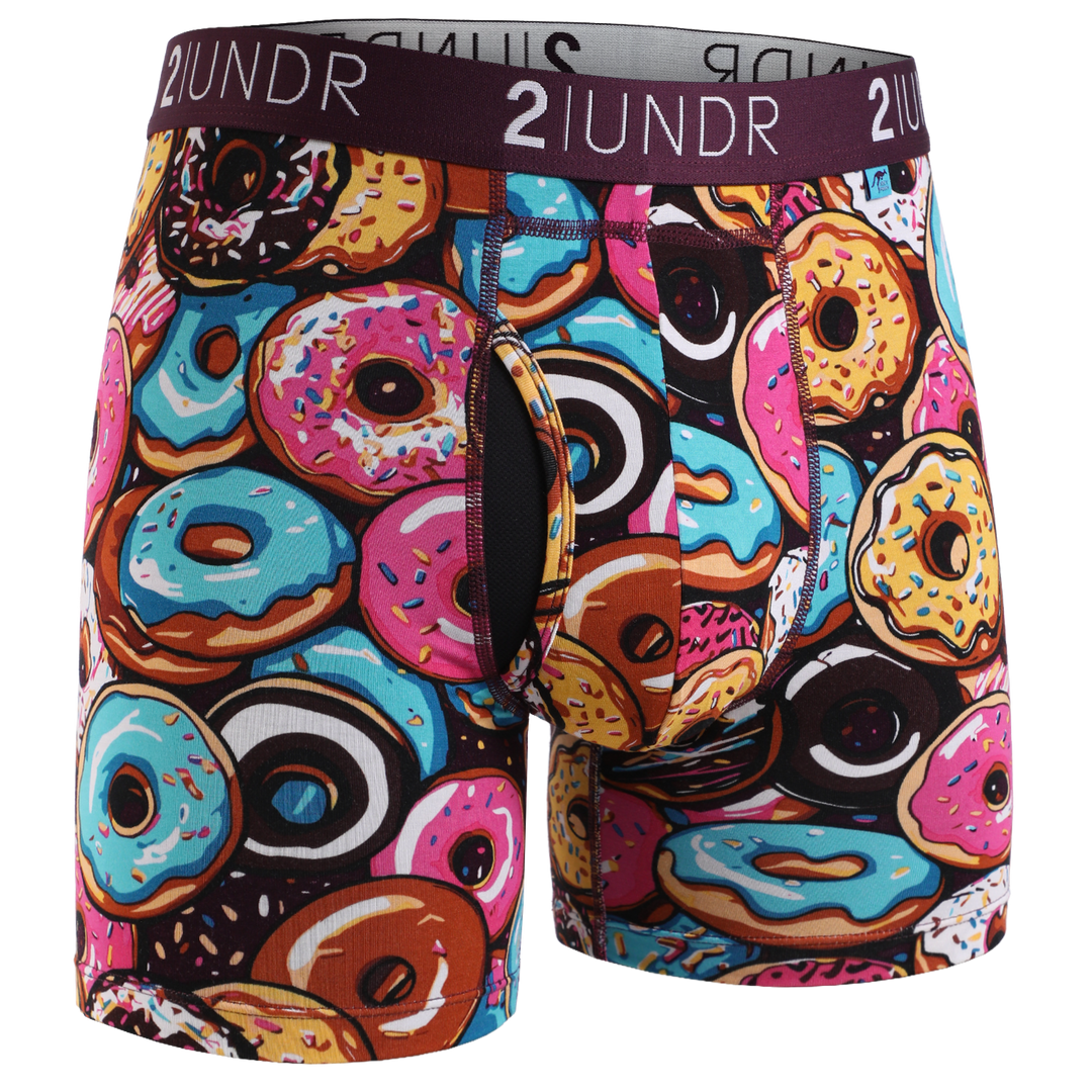 Glazed and Confused" Day Shift 6" Boxer Brief by 2UNDR