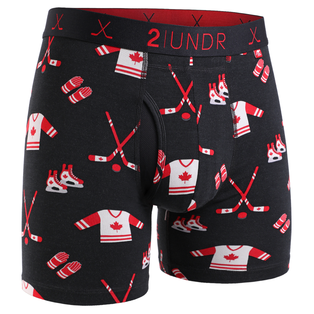 Power Play" Day Shift 6" Boxer Brief by 2UNDR