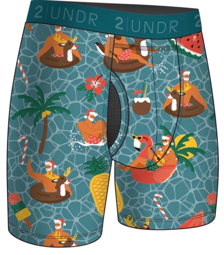 Krisp Kringle" Day Shift 6" Boxer Brief by 2UNDR