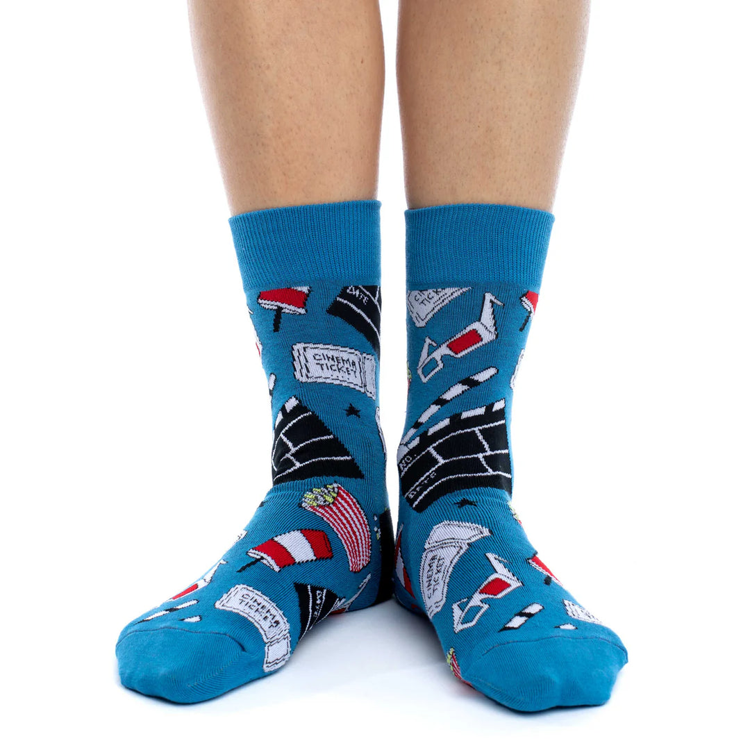 Chaussettes en coton « Hollywood Movies » de Good Luck Sock