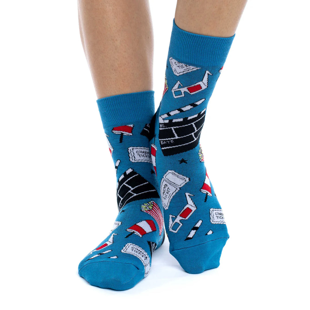 Chaussettes en coton « Hollywood Movies » de Good Luck Sock