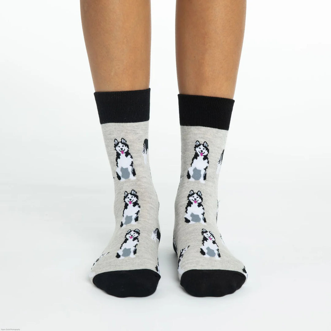 Chaussettes en coton « Husky » de Good Luck Sock