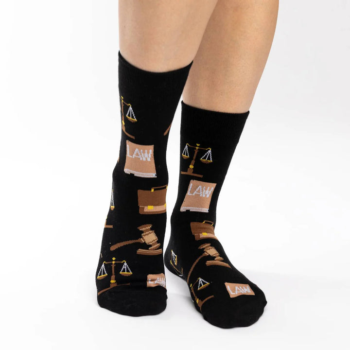 Chaussettes « Law » de Good Luck Sock 